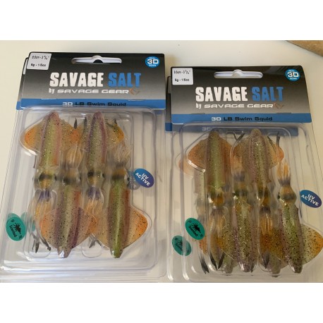 Savage Gear 3D LB Swim Squid 9,5cm 6g